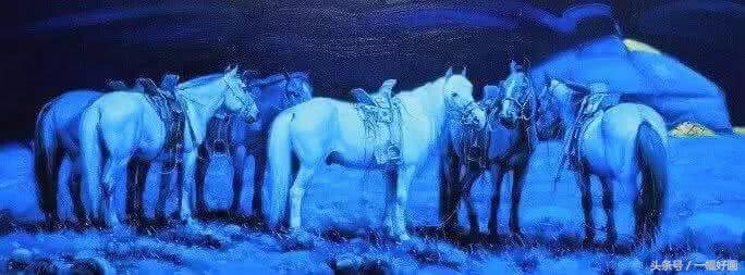 有人说他是一位画马大家，有人说蒙古马是他的神