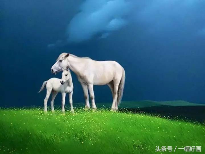 有人说他是一位画马大家，有人说蒙古马是他的神