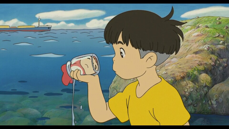 去见你想见的人吧,趁阳光不噪微风刚好 波妞宗介动漫头像壁纸