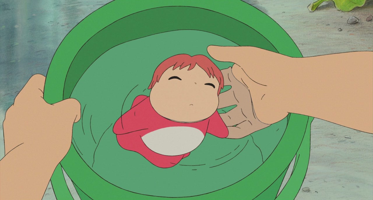 去见你想见的人吧,趁阳光不噪微风刚好 波妞宗介动漫头像壁纸