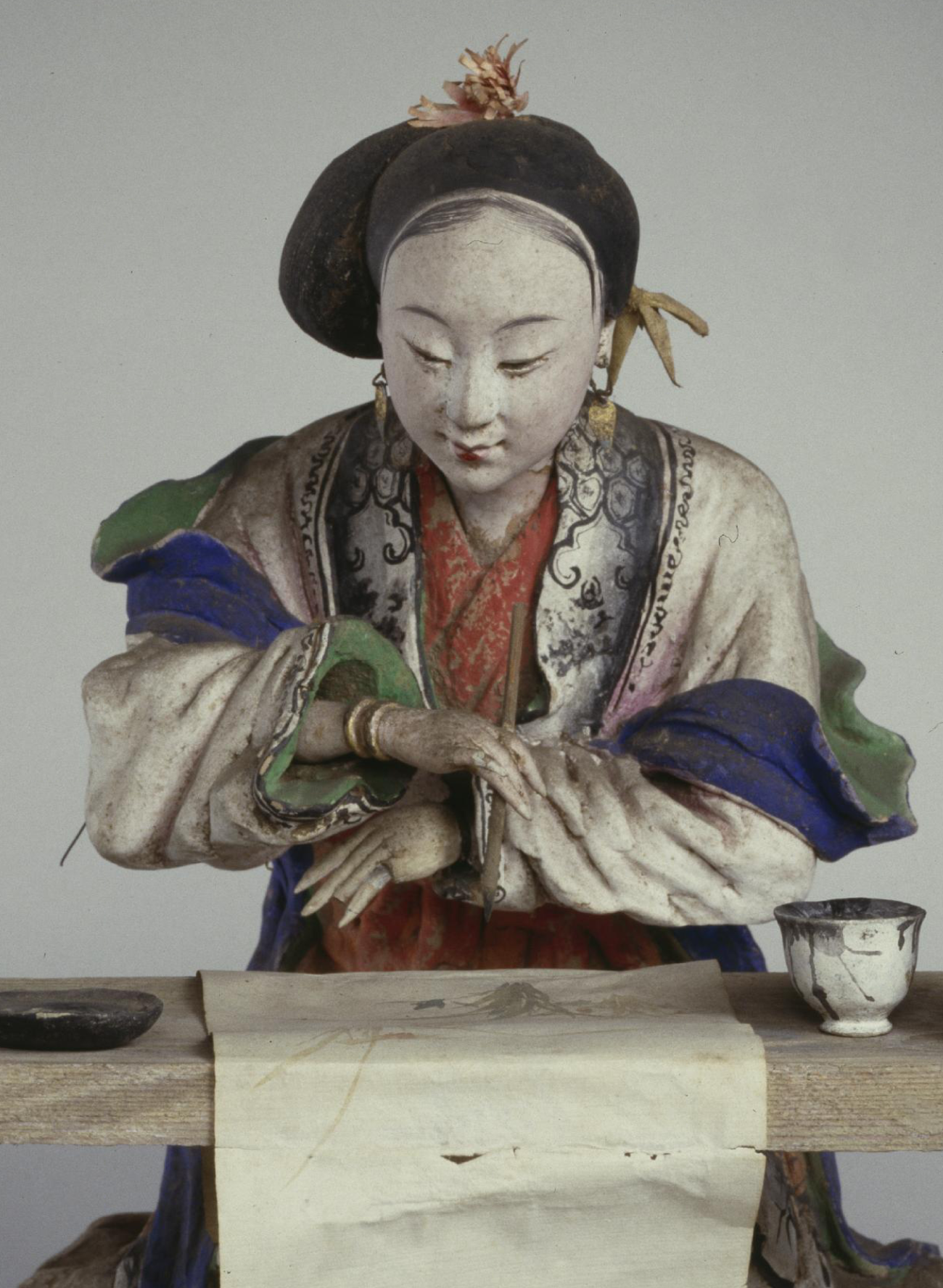 美物|第78期 泥人张 果然是栩栩如生!彩塑《惜春作画》国家宝藏