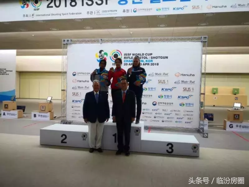 临汾19岁小将赵若竹 射击世界杯韩国站破世界纪录摘金！