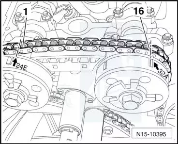 大众车系82张正时皮带安装示意图,值得修理工收藏