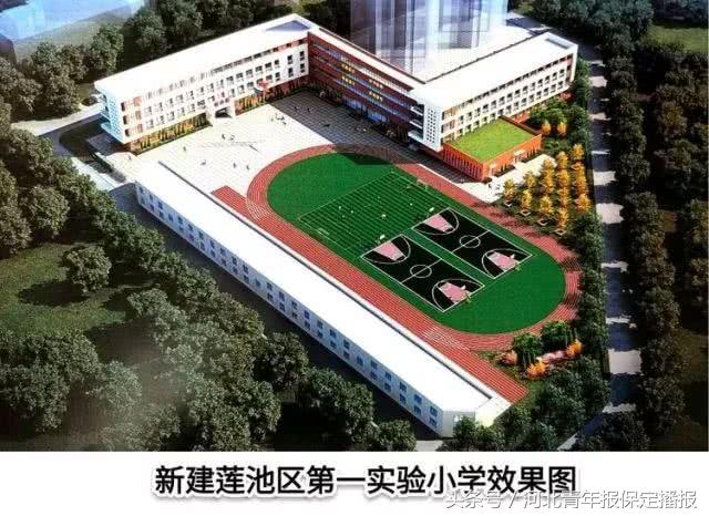保定新建中学、小学各一所！位置、规模首次曝光