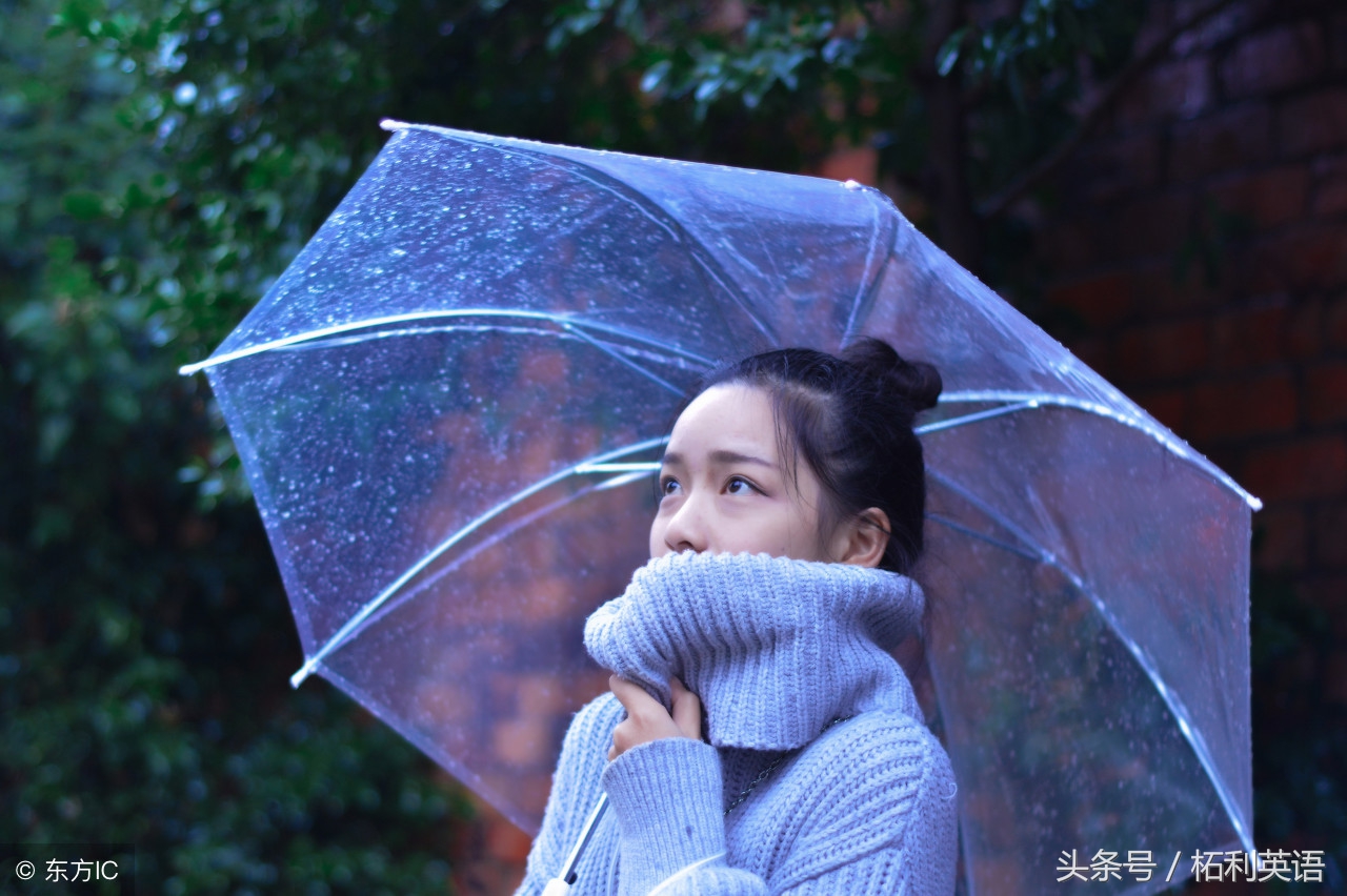 想学习英语描述下雨的词汇和句子，看这一篇就够了！