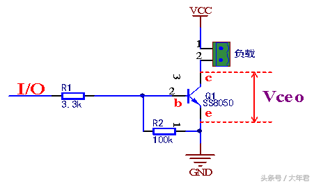三极管开关电路简单应用介绍
