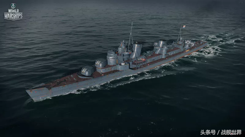 岛风基林均加强，哈巴狗也能加强咯，战舰世界十级驱逐舰专属插槽