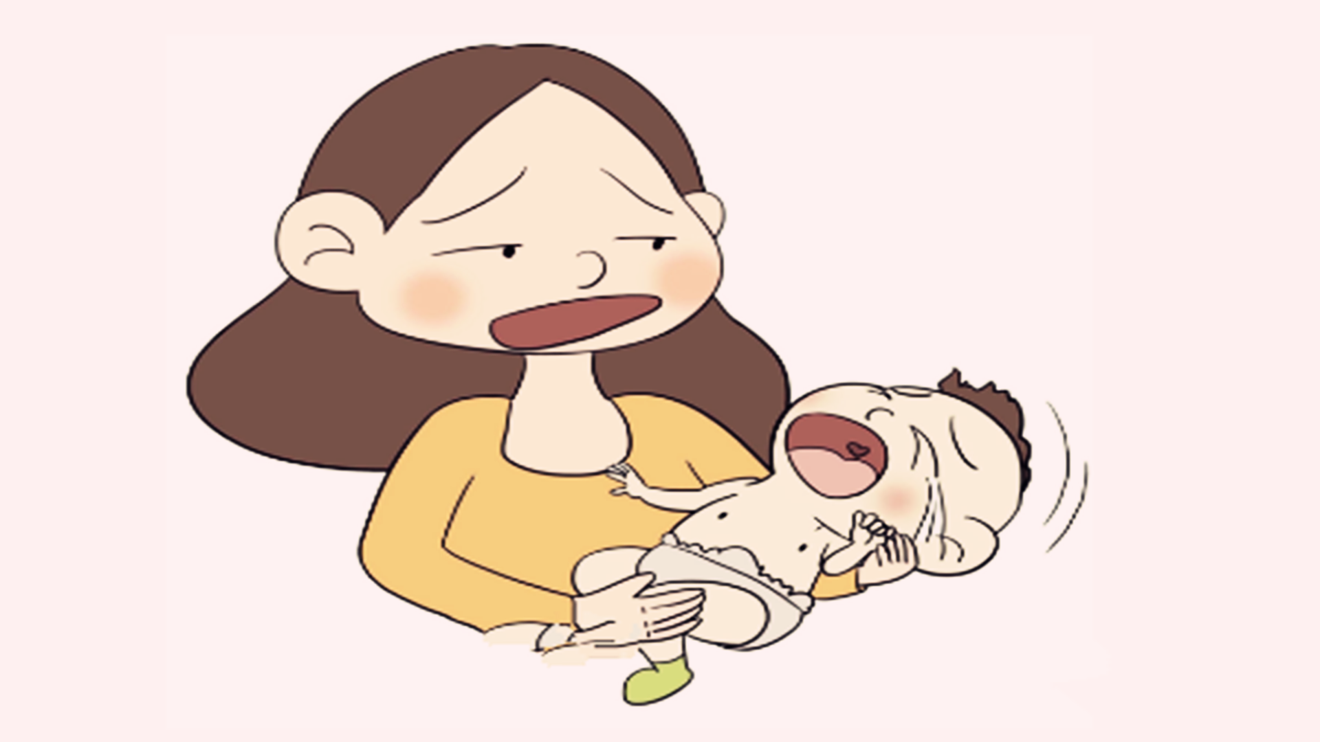 宝宝满月后经常"哭闹"脾气坏,多是这3个原因导致的