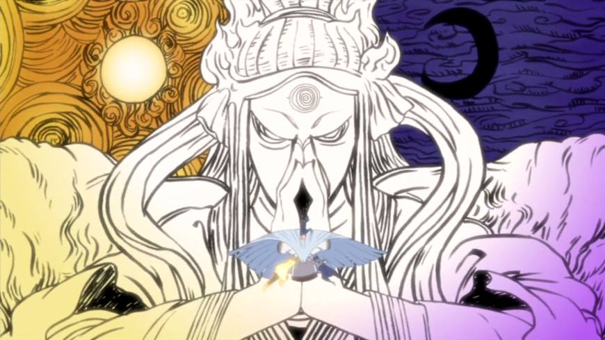 六道地爆天星作为整部动漫最强的封印术,当初六道仙人曾经利用这一招