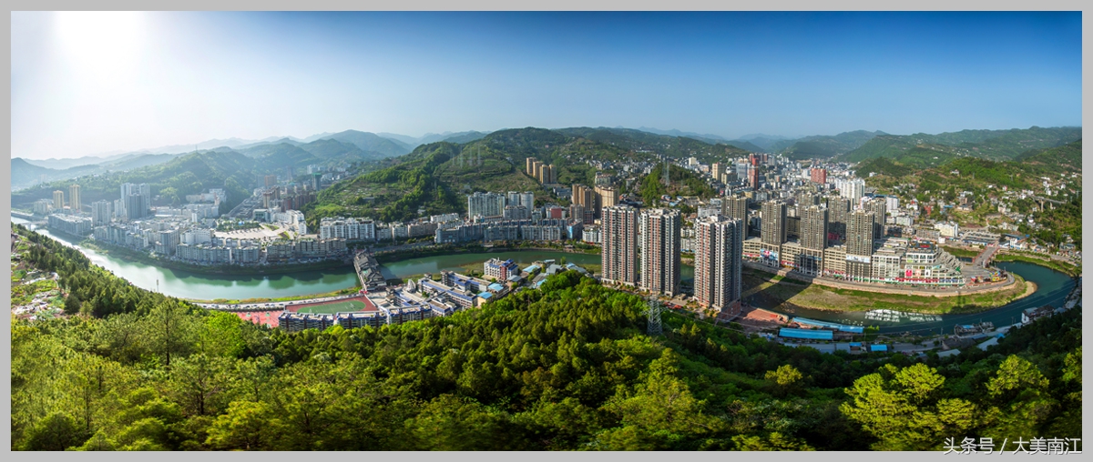 恭喜！南江县通过创国卫技术评估，多图展现南江县城新风貌