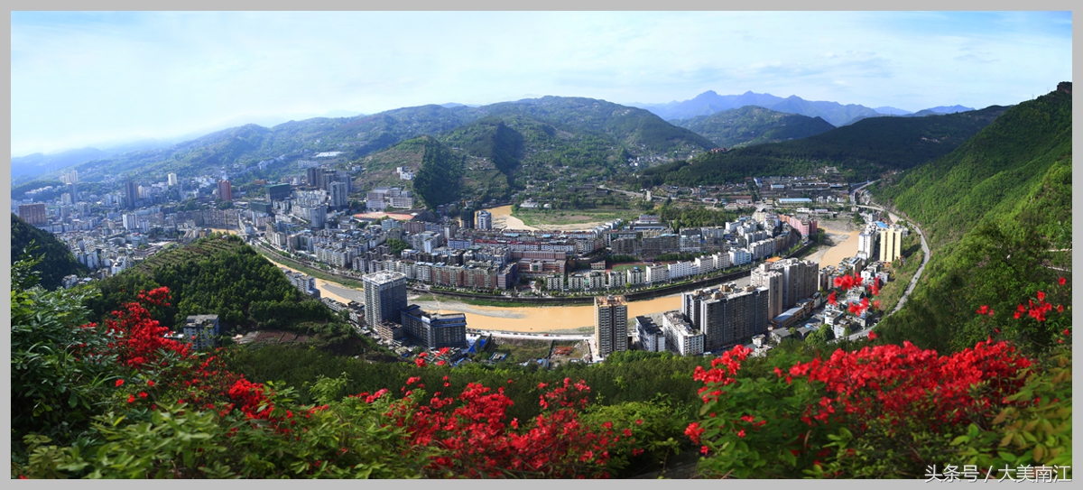 恭喜！南江县通过创国卫技术评估，多图展现南江县城新风貌