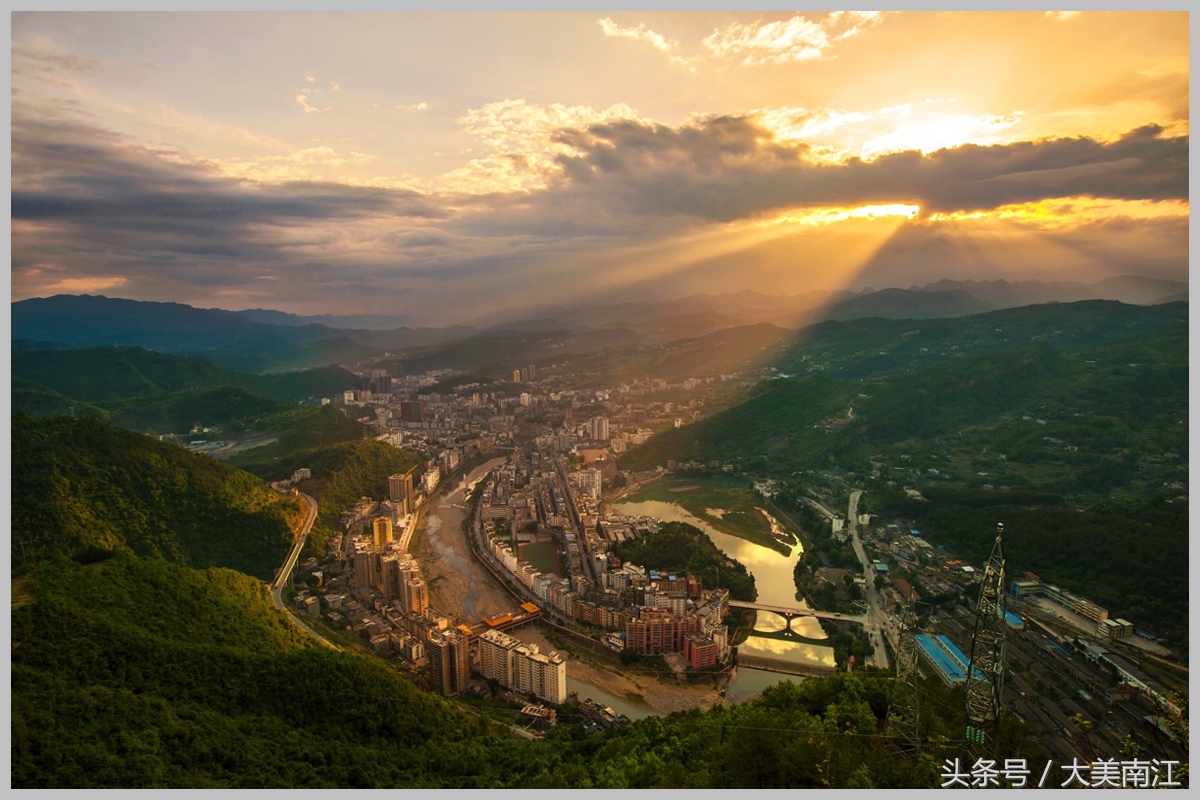 恭喜！南江县通过创国卫技术评估，多图展现南江县城新风貌