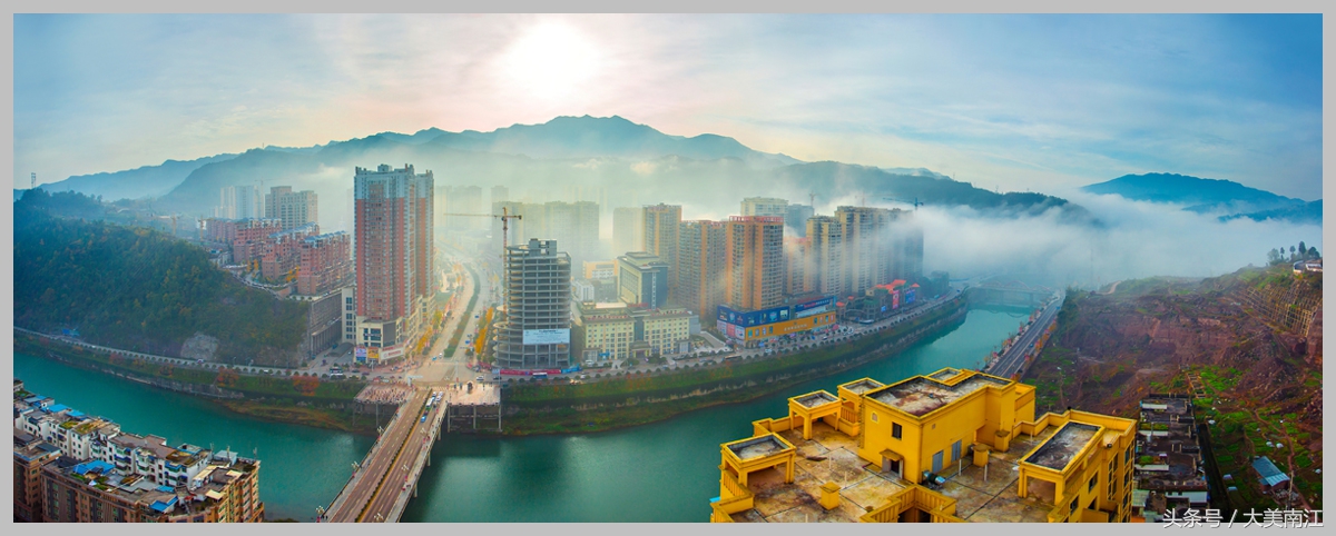 恭喜！南江县通过创国卫技术评估，多图展现南江县城新风貌