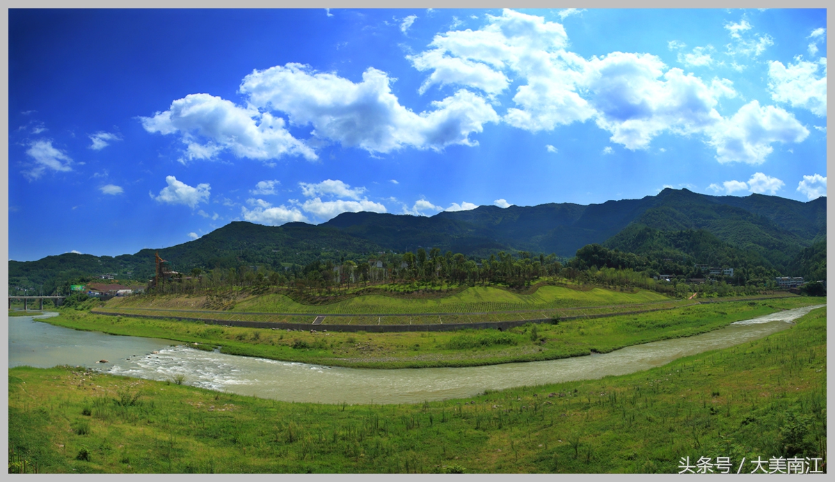 恭喜！南江县通过创国卫技术评估，多图展现南江县城新风貌