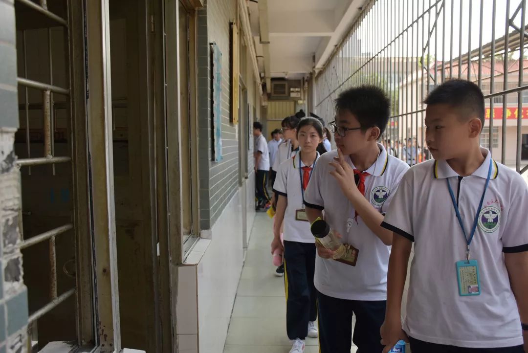 番禺｜来自瘾君子的自白 大石街多所学校的学生走进潭岗强戒所