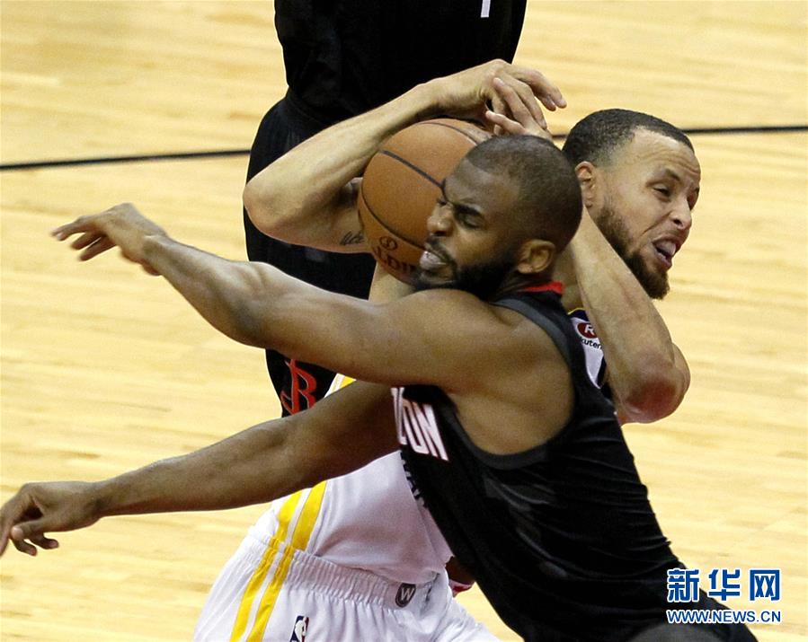 火箭勇士西决第五场(NBA西部决赛第五场：火箭胜勇士)