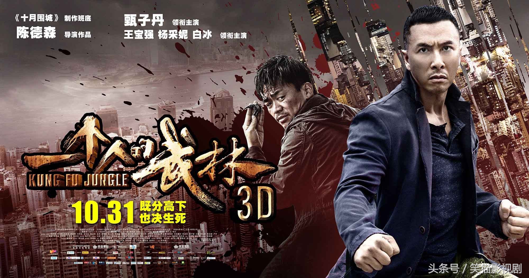 甄子丹最经典的40部作品，我和你赌2根冰棍儿，你最多看过5部