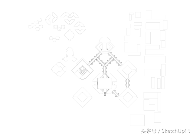 适合新人设计师的一小时出总平面图教程