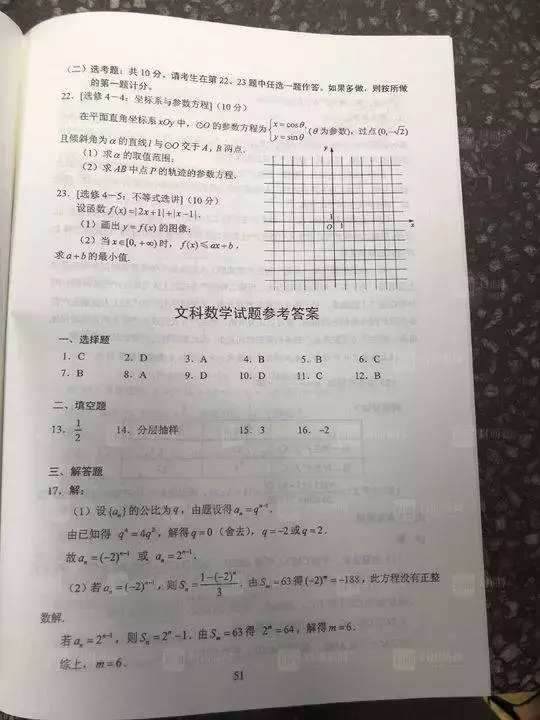 最全高考答案来了！请广西高考生Pick走，祝你金榜题名！