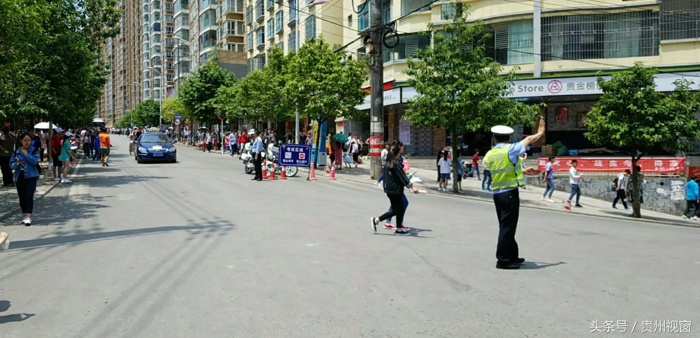 高考那些事——盘州交警一路真爱相随