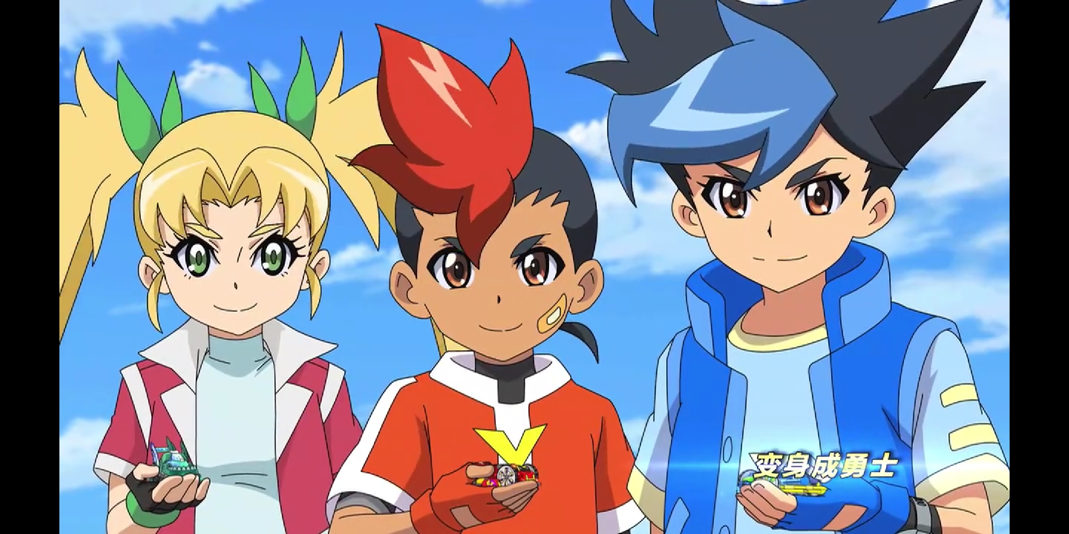 喜欢上了一个动画片——爆裂飞车