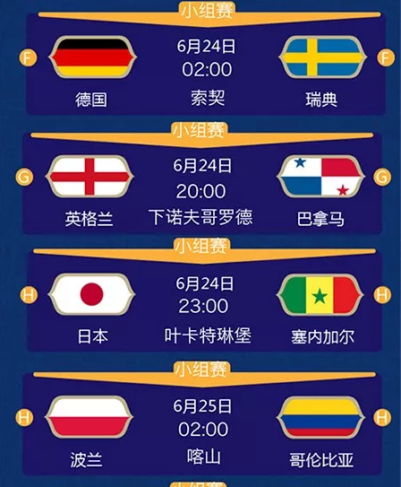 世界杯2014赛程(世界杯今晚揭幕！完整赛程表来了！这场比赛不容错过)