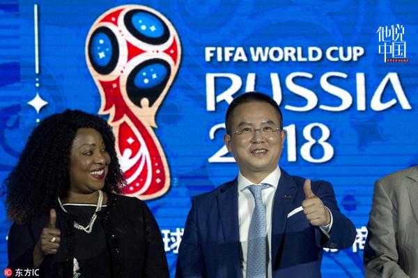 2018世界杯14家赞助商(2018世界杯：中国比肩美国成最多赞助商来源)