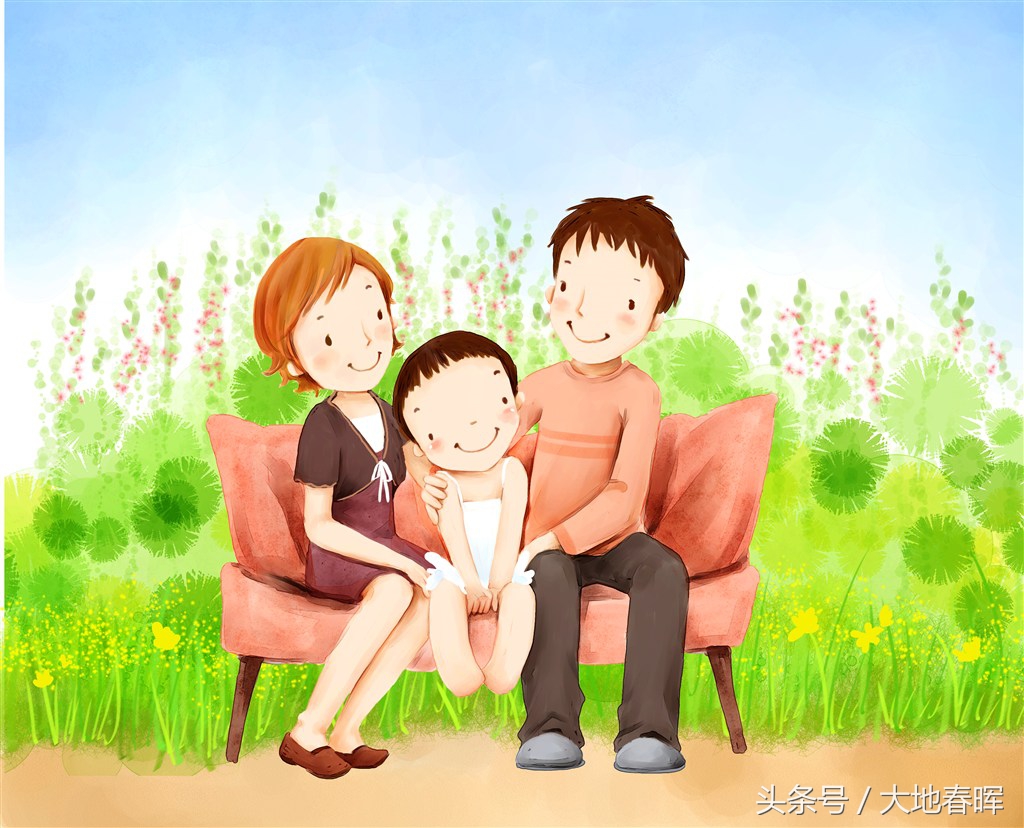 家庭和睦的句子发朋友圈 用一句话赞美和睦家庭图片
