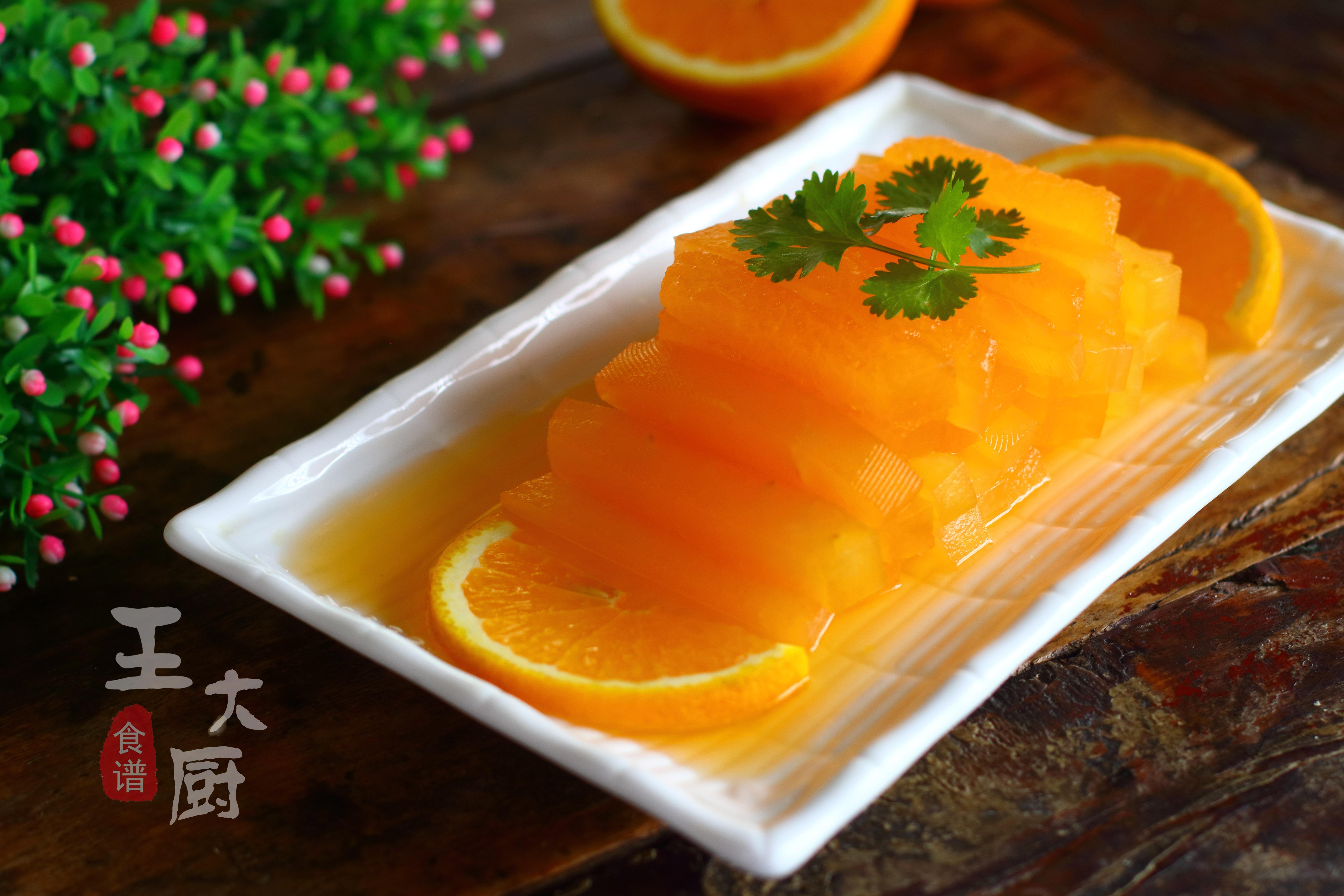 橙汁冬瓜条,冬瓜还可以这么做吗,真的爱上吃冬瓜了,不要太好吃