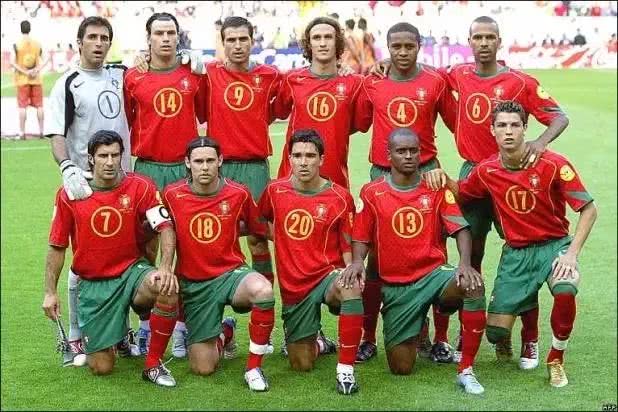 2006年世界杯葡萄牙主力阵容(葡萄牙历届大赛首发合影集!哪年最劲爆?