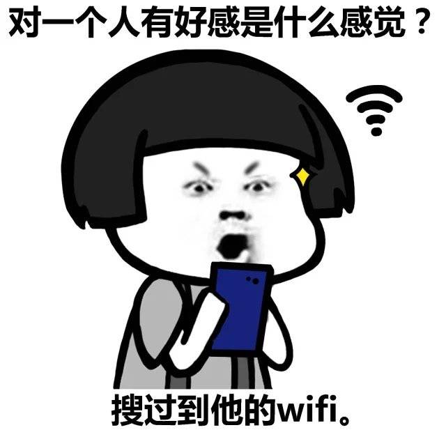 爱情能用WIFI来表达的话