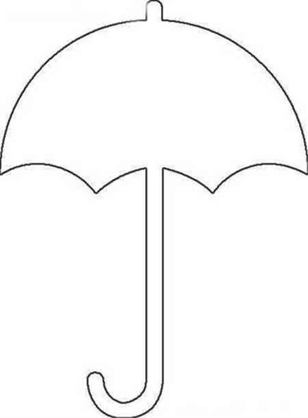 折叠伞怎么画(一组雨伞简笔画,小画家们可以试试哦~)