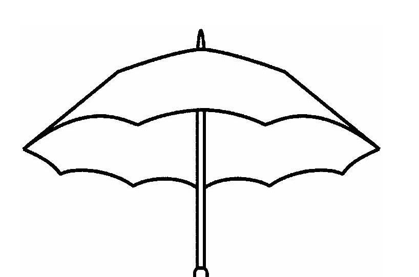 遮阳伞简笔画图片图片