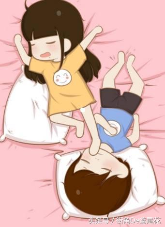 十二星座专属情侣睡姿,天秤座热恋拥抱式,天蝎座的连体婴式!