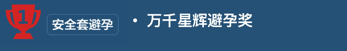 哪些避孕方法最靠谱：男性避孕方法颁奖典礼