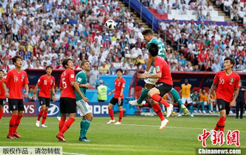 2018世界杯韩国与德国(世界杯魔咒再现 卫冕冠军德国0：2负于韩国遗憾出局)
