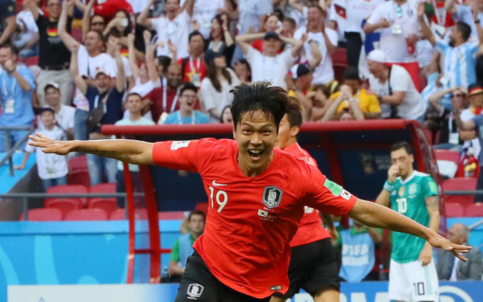金英权进球!韩国世界杯首胜德国,来看央视解说怎样盛赞韩国队