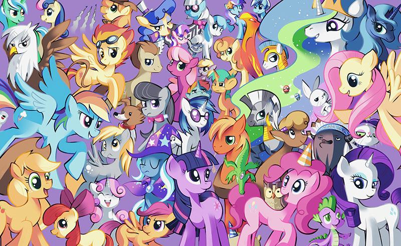 小马宝莉人物图片(小马宝莉) - 赤虎壹号