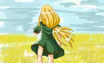 在家上学路上那朵迟开的花