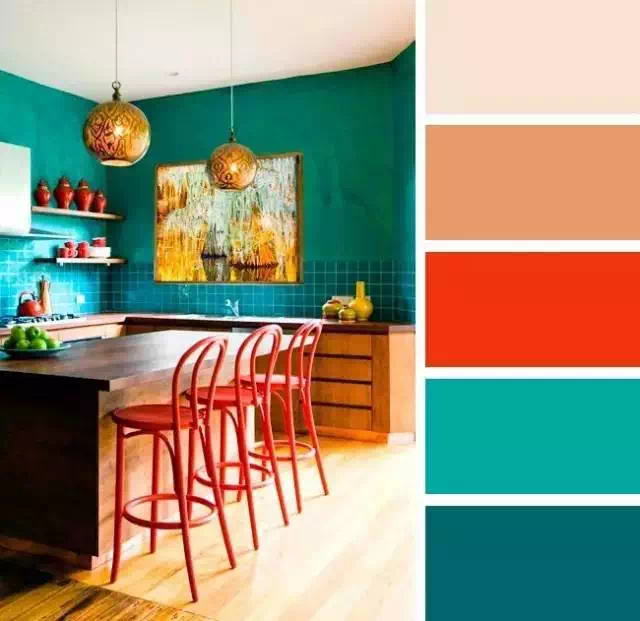 厨房配色攻略，这才是属于厨房的色彩！「非常实用」