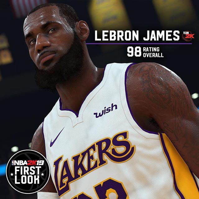 nba2k19哪些球员没有(没毛病！2K19球员能力值95 球员流出，现役前五只能是这几个了！)