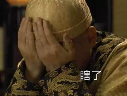 甄嬛传皇上陈建斌表情包：朕摆明了只偏心你一人