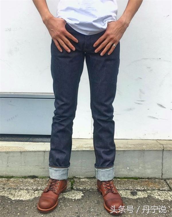 走复古和摇滚风！日本SKULL Jeans最高定番黑牌骷髅头原色牛仔裤