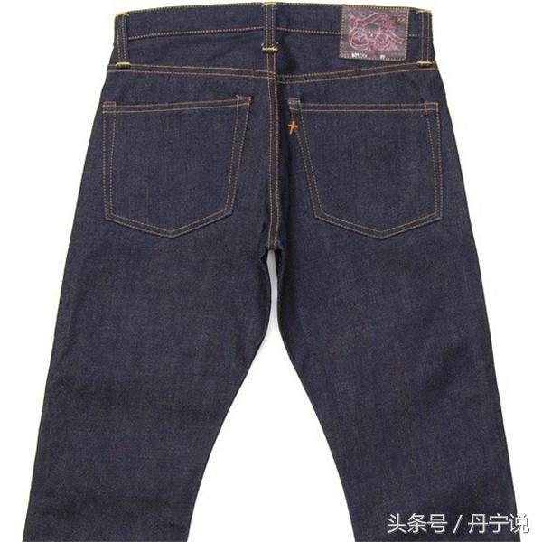 走复古和摇滚风！日本SKULL Jeans最高定番黑牌骷髅头原色牛仔裤