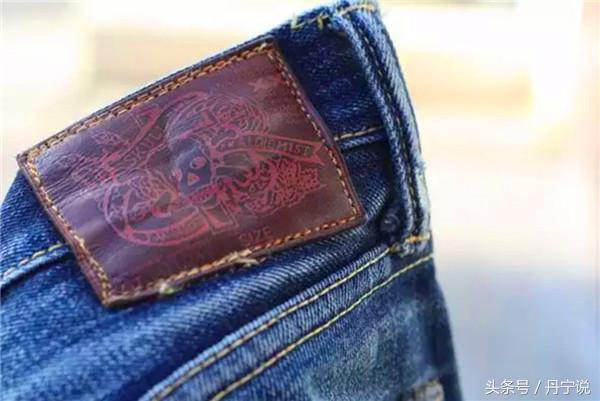 走复古和摇滚风！日本SKULL Jeans最高定番黑牌骷髅头原色牛仔裤