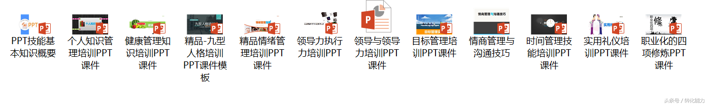 职场精英领导力提升 目标 时间 情绪 礼仪 健康管理12套培训课件