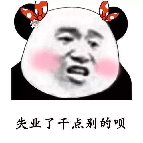 我失业了，这辈子是废了「搞笑表情包」