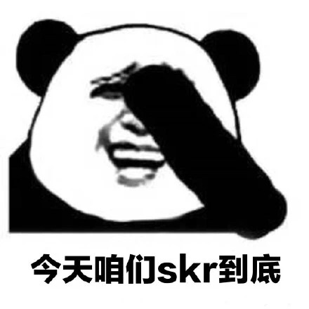 今天你skr了吗