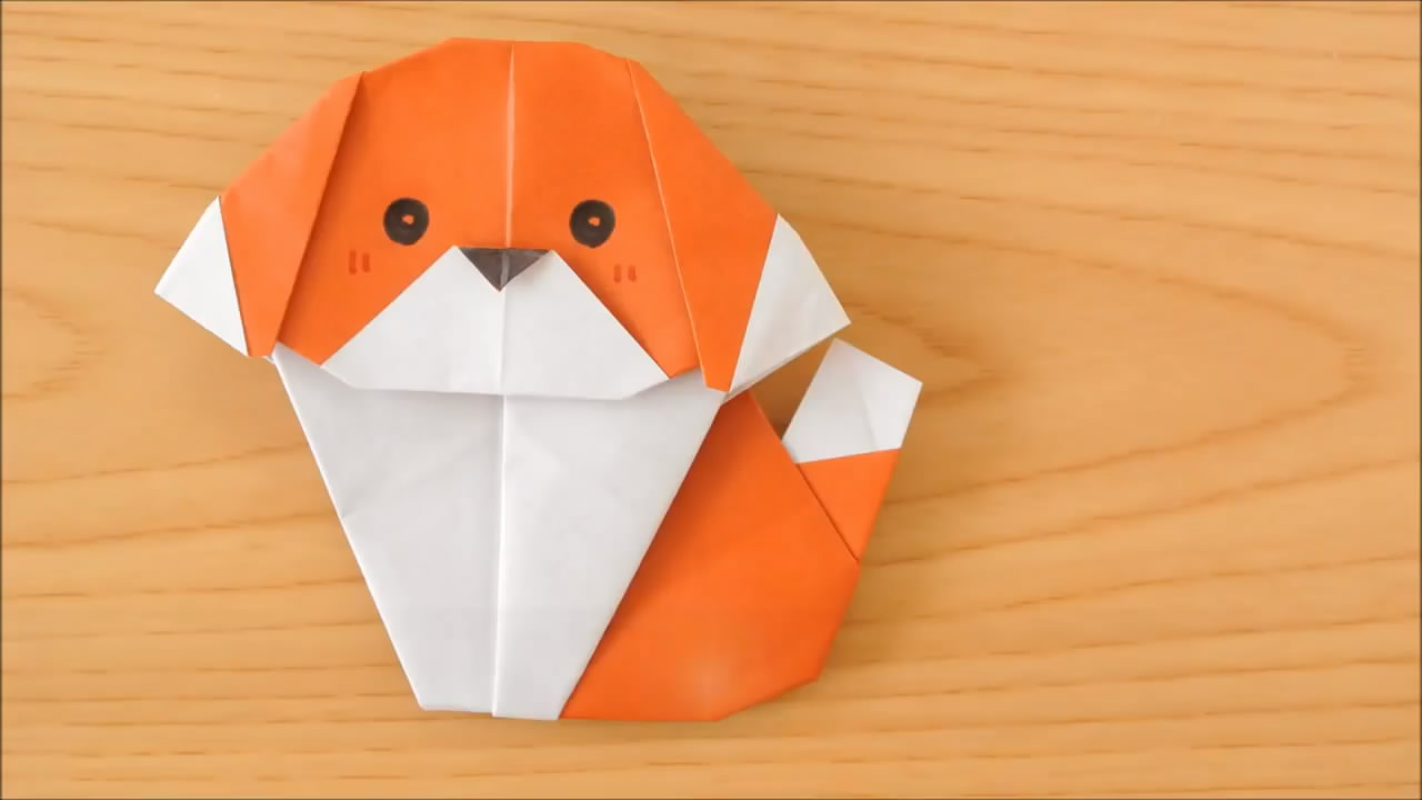 手把手,教你小狗的折纸制作方法,步骤很简单,关键是孩子们喜欢