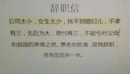 辞职信表情包大全：我要像梦一样自由，回家养猪